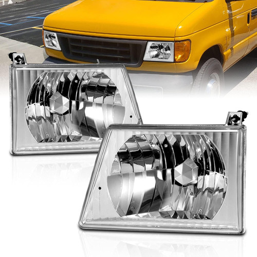 Van crystal headlights for - headlights,
